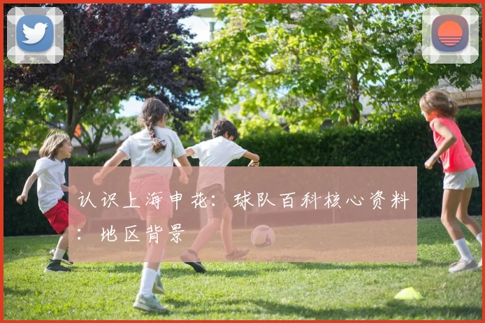 认识上海申花：球队百科核心资料：地区背景